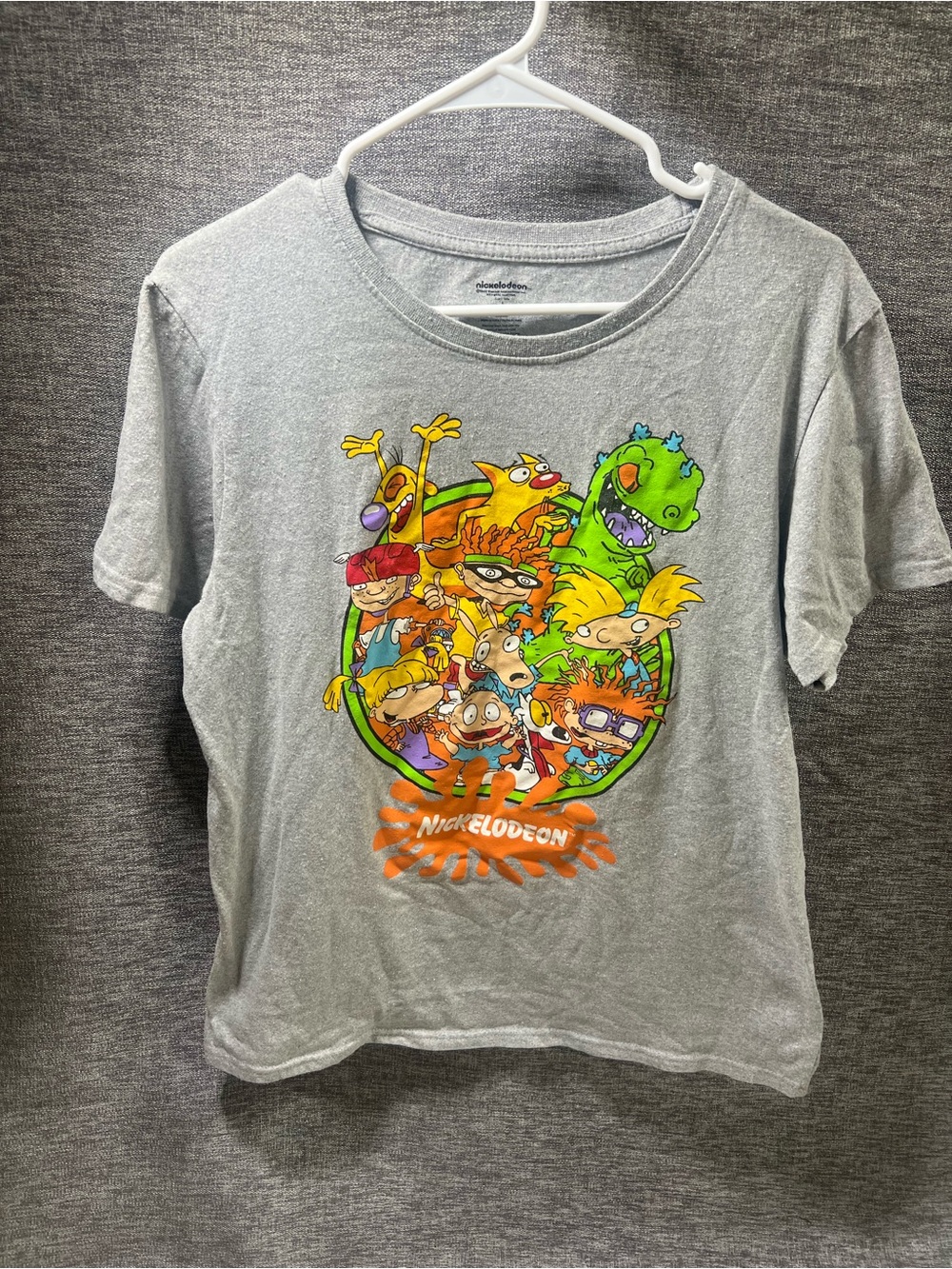 Nickelodeon ' Gray Rugrats Graphic Tee